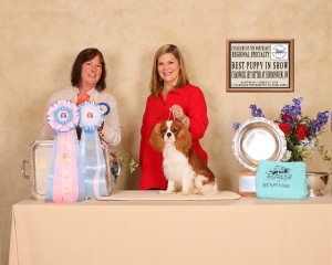 Trip with his trophies.